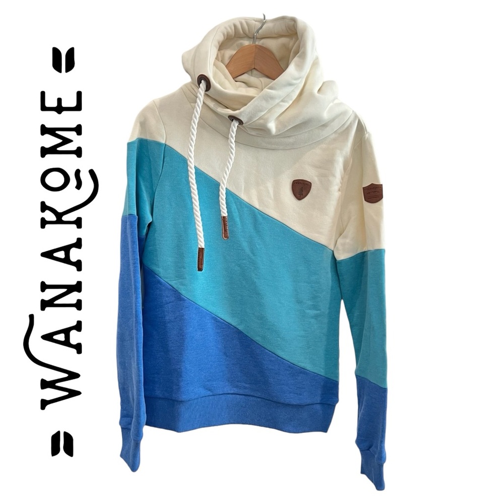 Wanakome Selene Hoodie - Biscay Bay Mix Hoodie